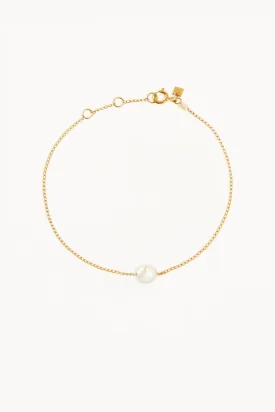 14k Solid Gold Tranquillity Bracelet