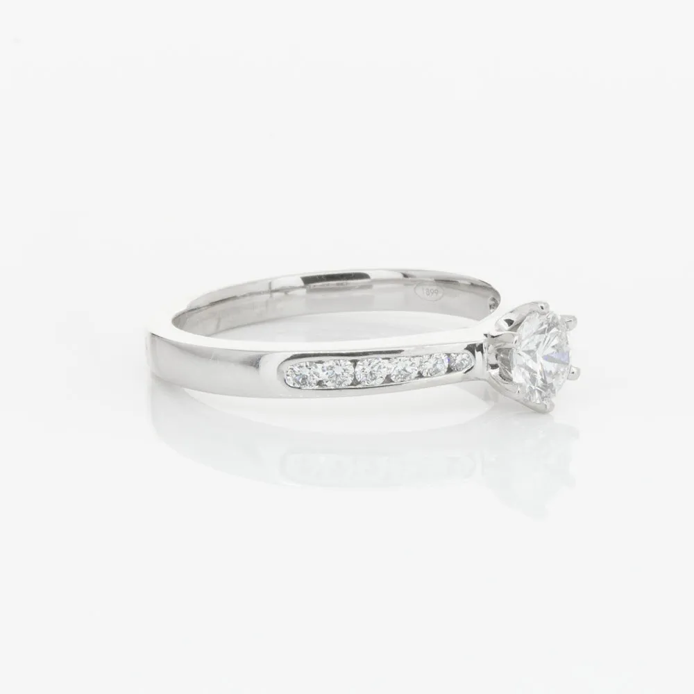 18ct White Gold .40ct Diamond Avalon Ring