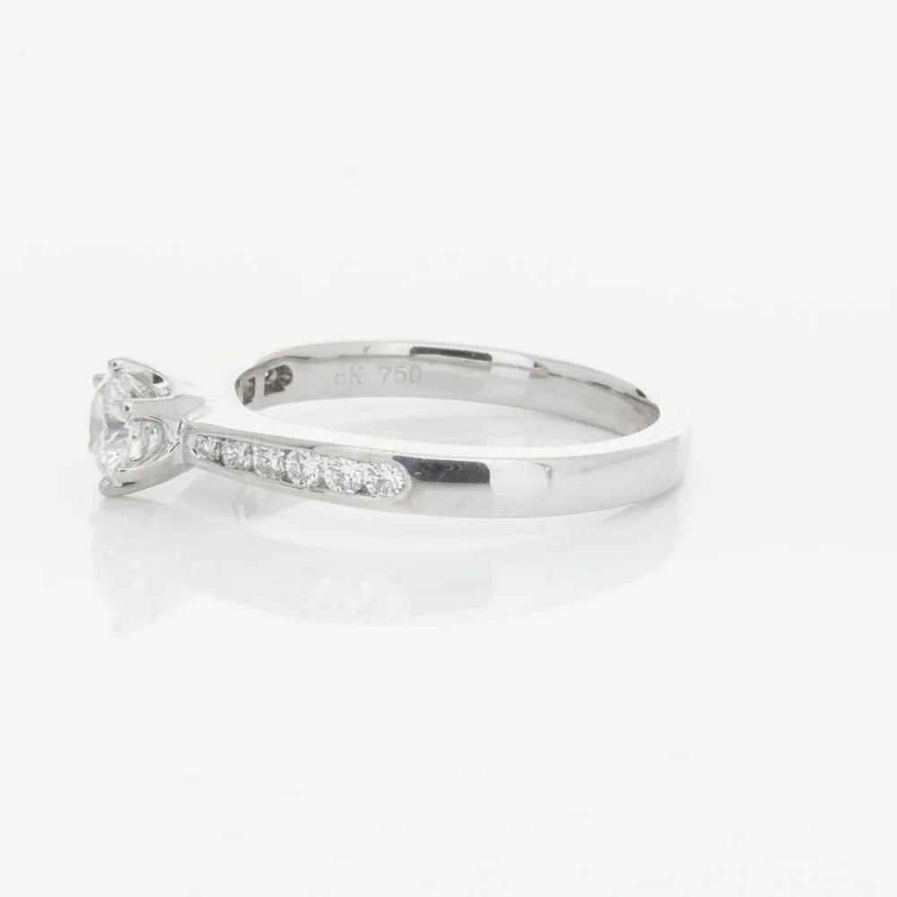 18ct White Gold .40ct Diamond Avalon Ring