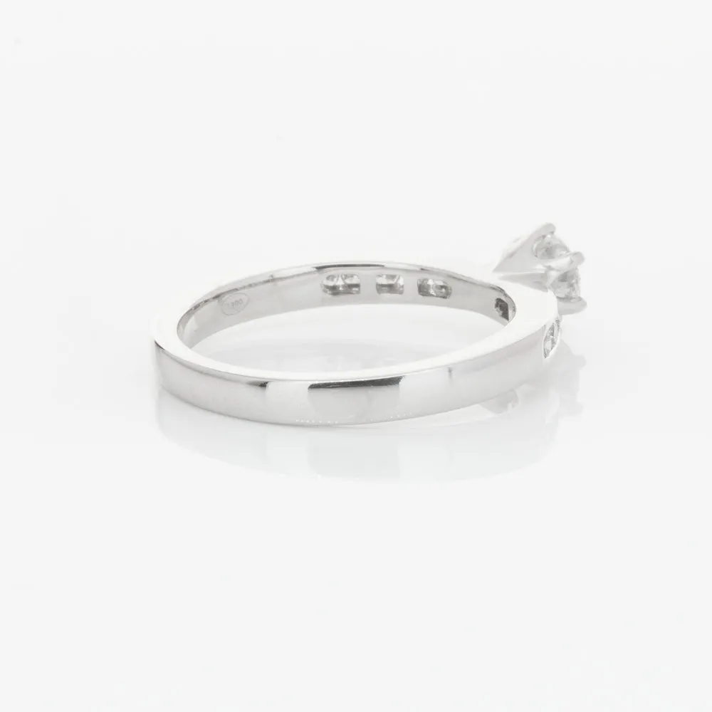 18ct White Gold .40ct Diamond Avalon Ring