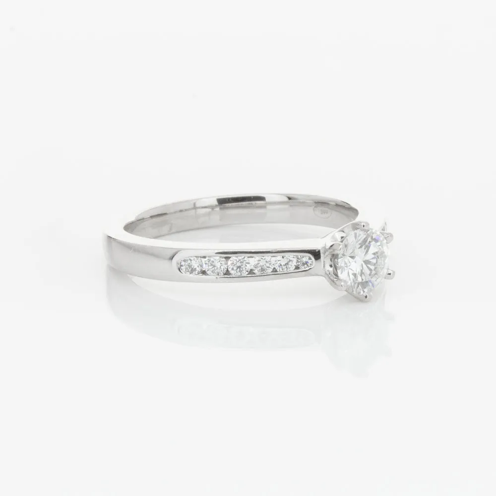 18ct White Gold .40ct Diamond Avalon Ring