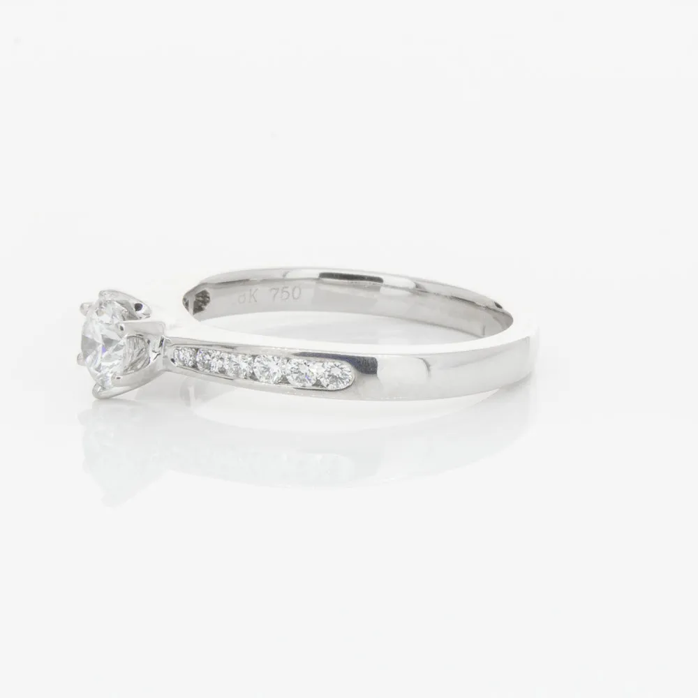 18ct White Gold .40ct Diamond Avalon Ring