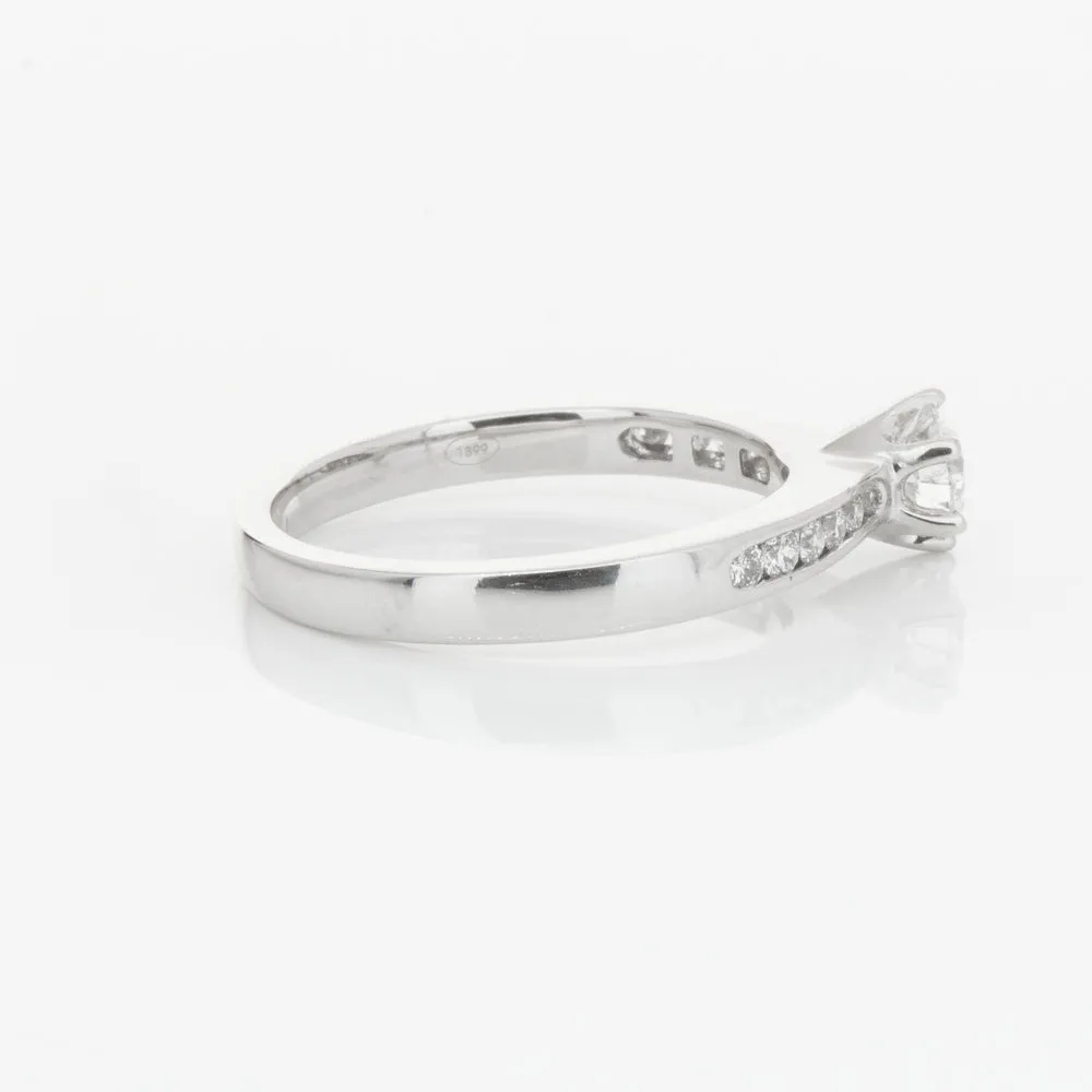 18ct White Gold .40ct Diamond Avalon Ring