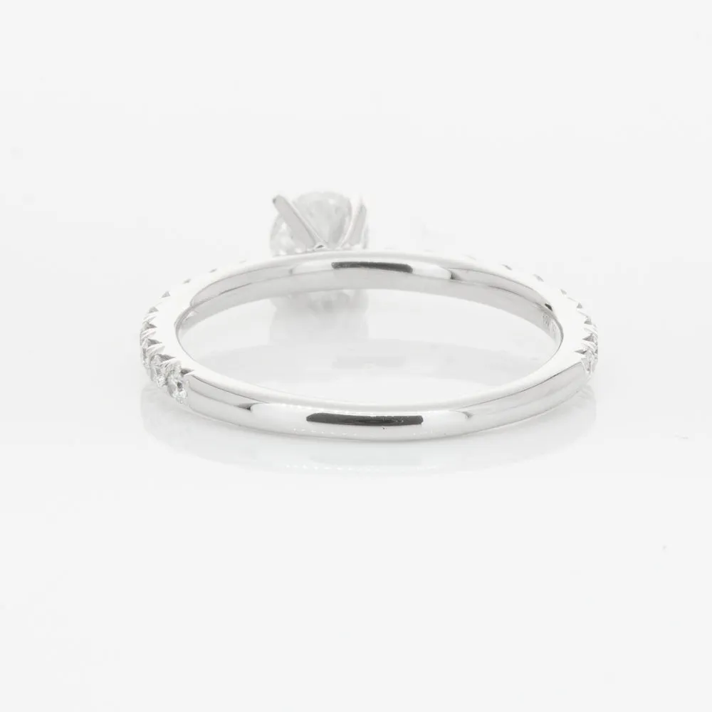 18ct White Gold .50ct Diamond Comet Ring