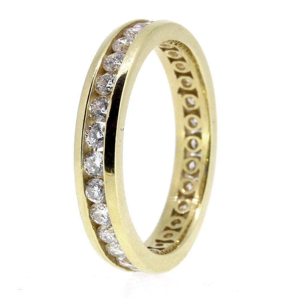 18ct Yellow Gold and Diamond 0.75 Carat Eternity ring