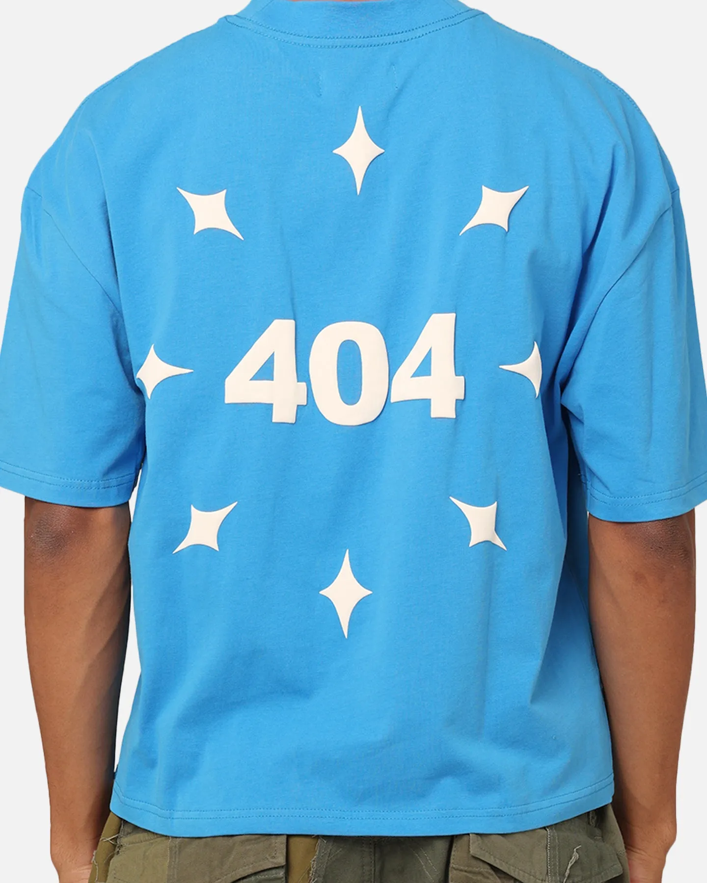 404 Mid Century Art T-Shirt Blue