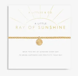 A Little Ray of Sunshine Gold Bracelet