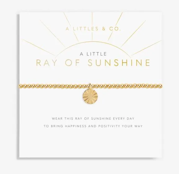 A Little Ray of Sunshine Gold Bracelet