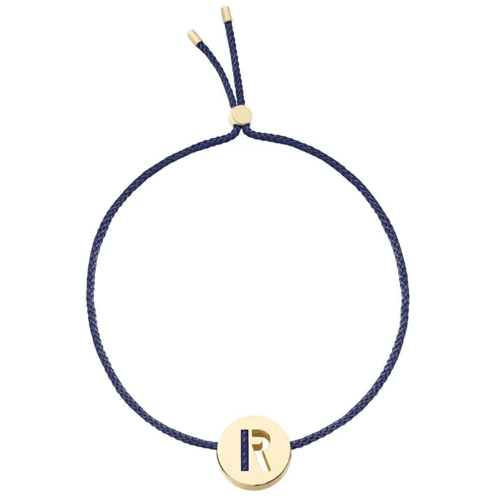 ABC's - R 18K Gold Plated Bracelet