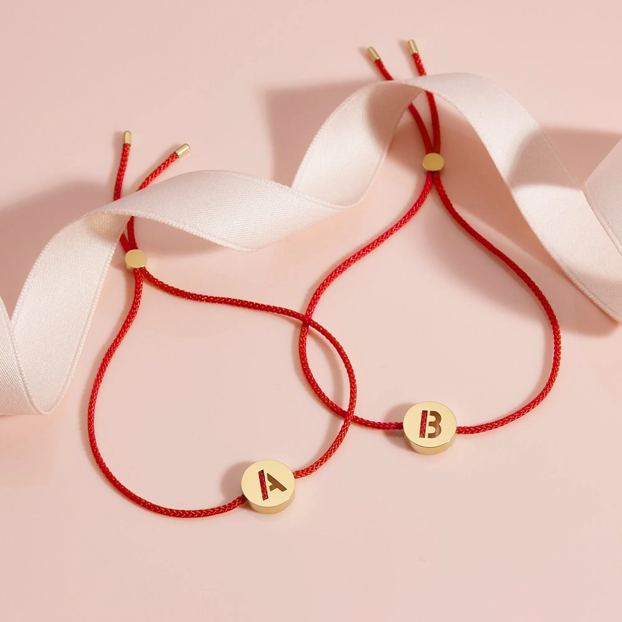 ABC's - R 18K Gold Plated Bracelet