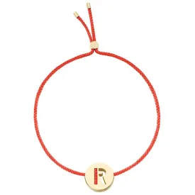 ABC's - R 18K Gold Plated Bracelet