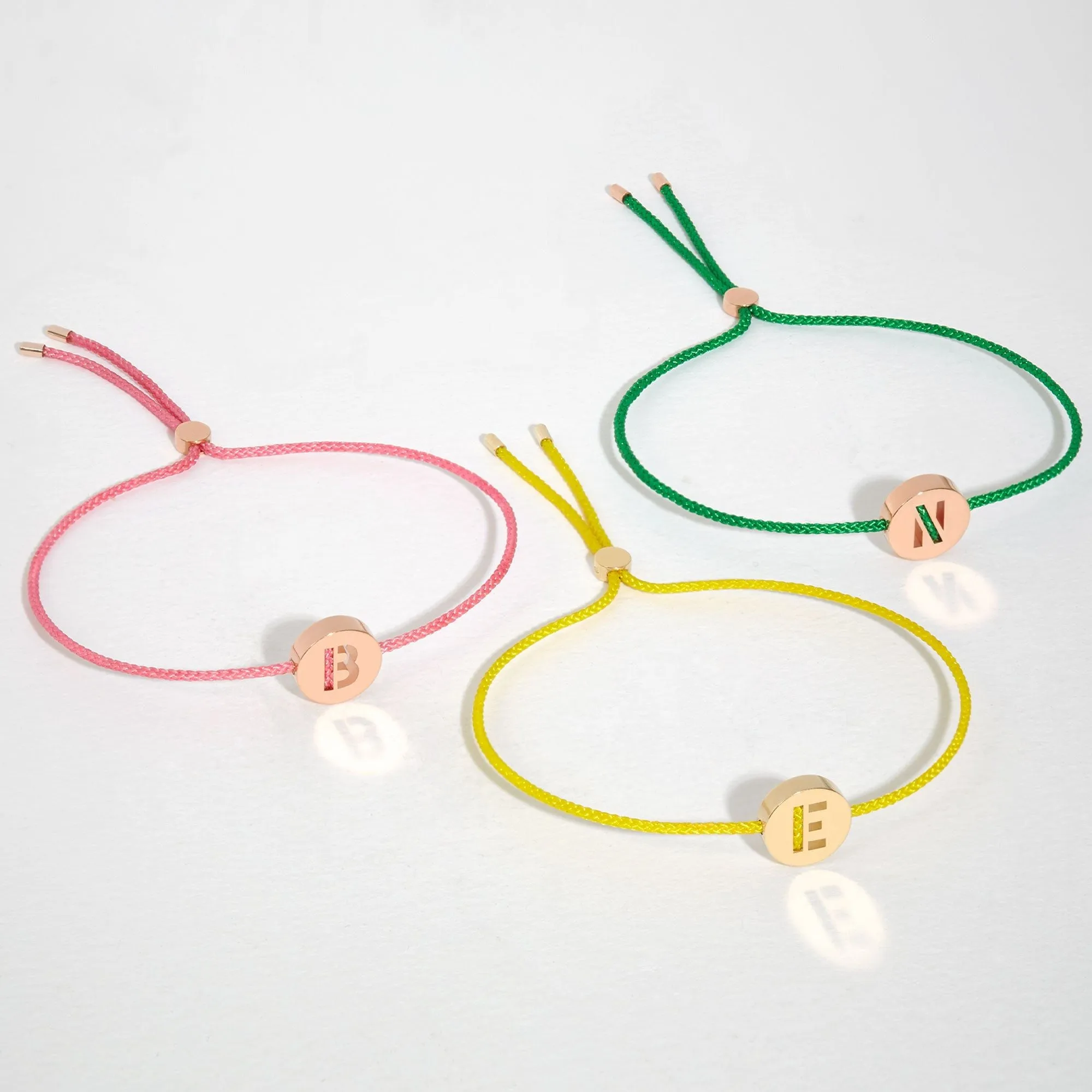 ABC's - R 18K Gold Plated Bracelet