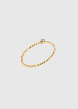 Anine Bing Stacking Ring w/Diamond