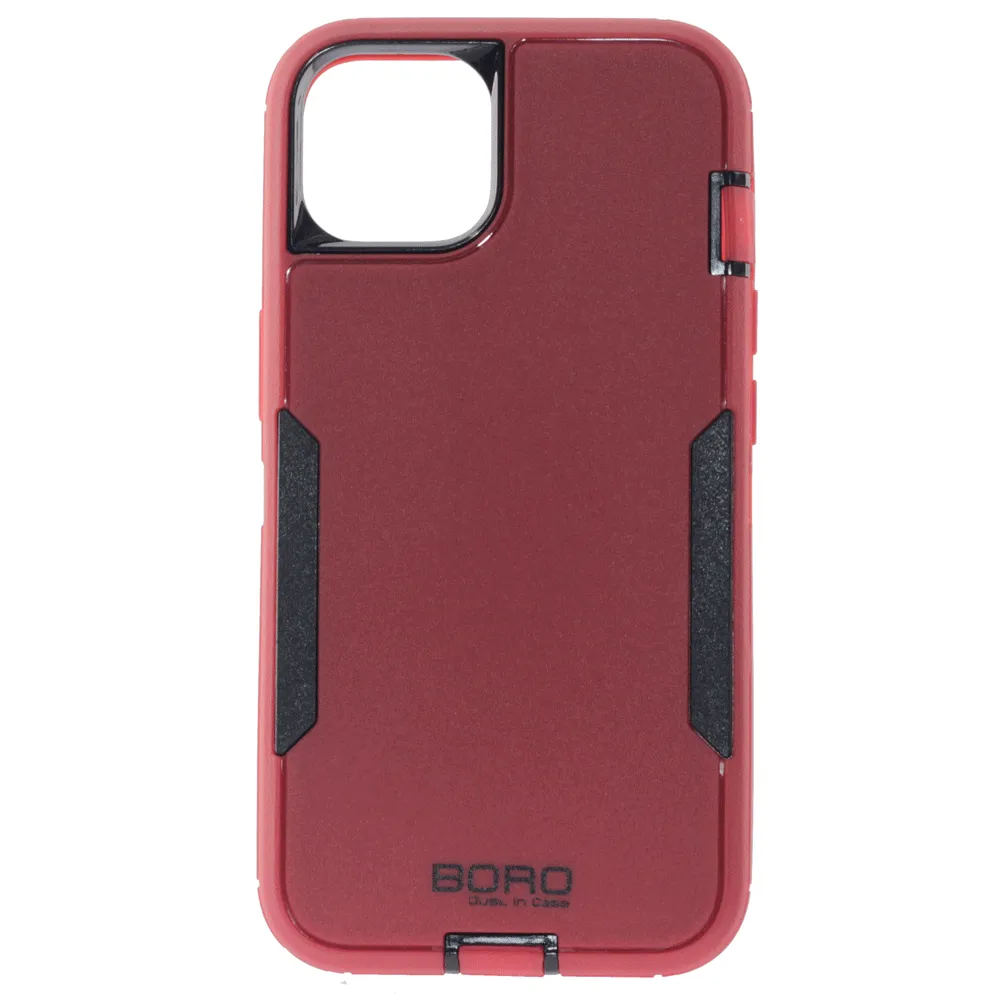 Apple iPhone 11 Case, (BORO) Slim Armor Case, Color Red