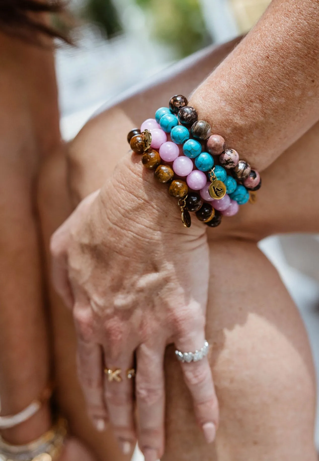 Back to Basics Natural Stone Bracelet