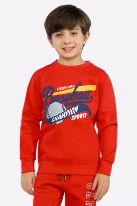 Baseball Print Boys Combo