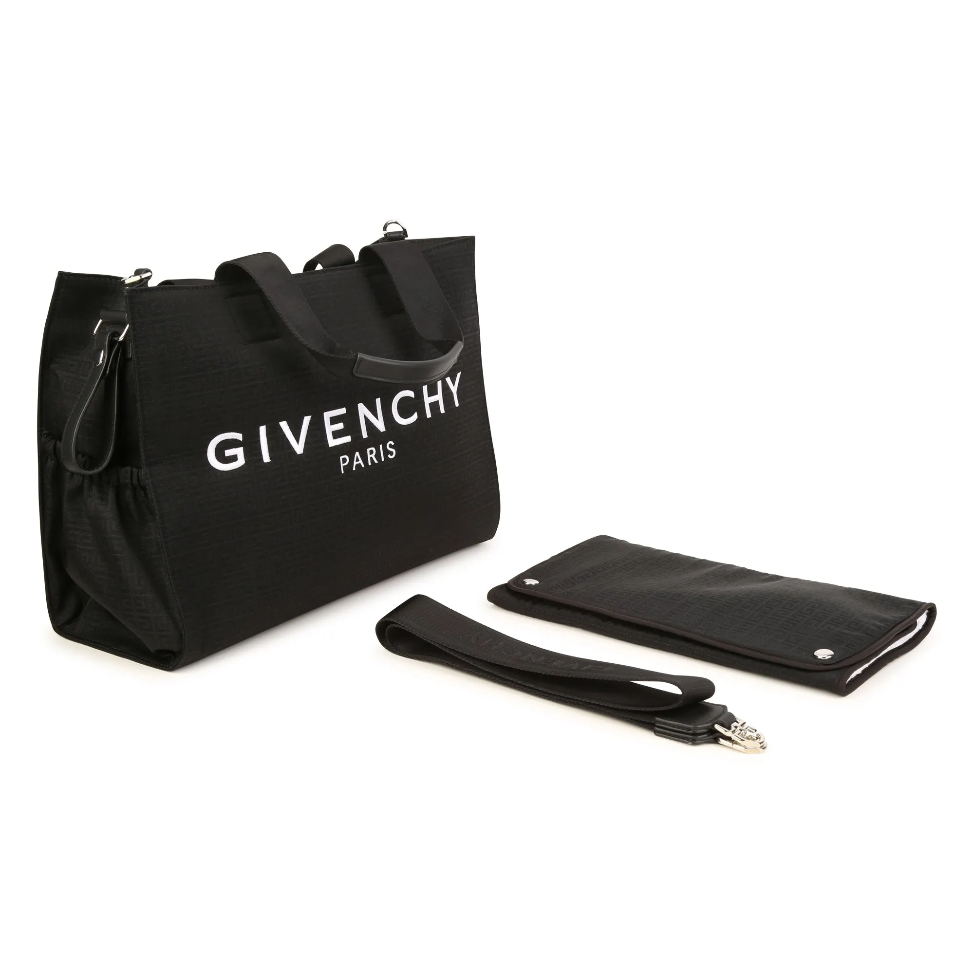 Black Logo Changing Bag