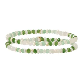 Bloom Bracelet Stack - Moss