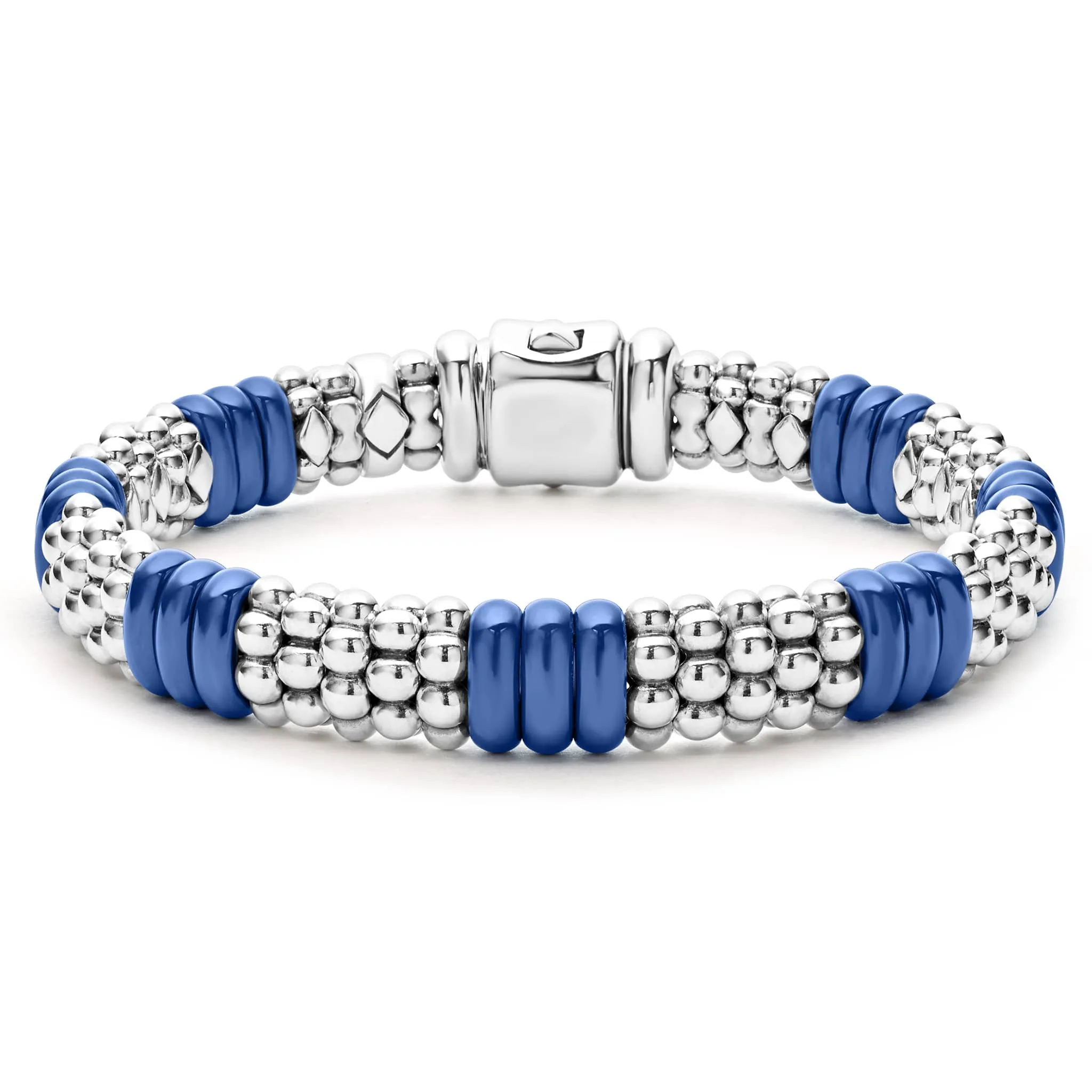 Blue Caviar Ceramic Caviar Beaded Bracelet | 9mm