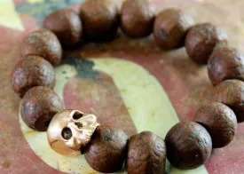 Bob Burkett Skull Wrist Mala