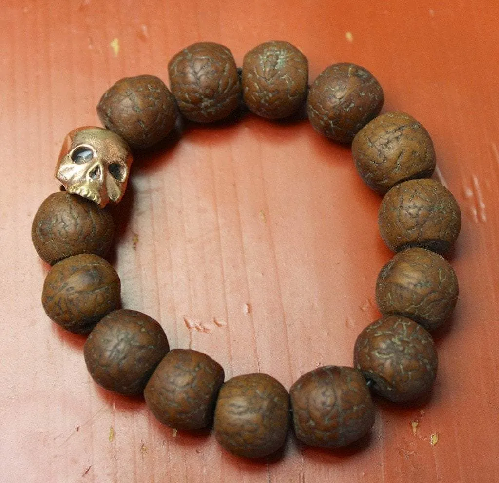 Bob Burkett Skull Wrist Mala