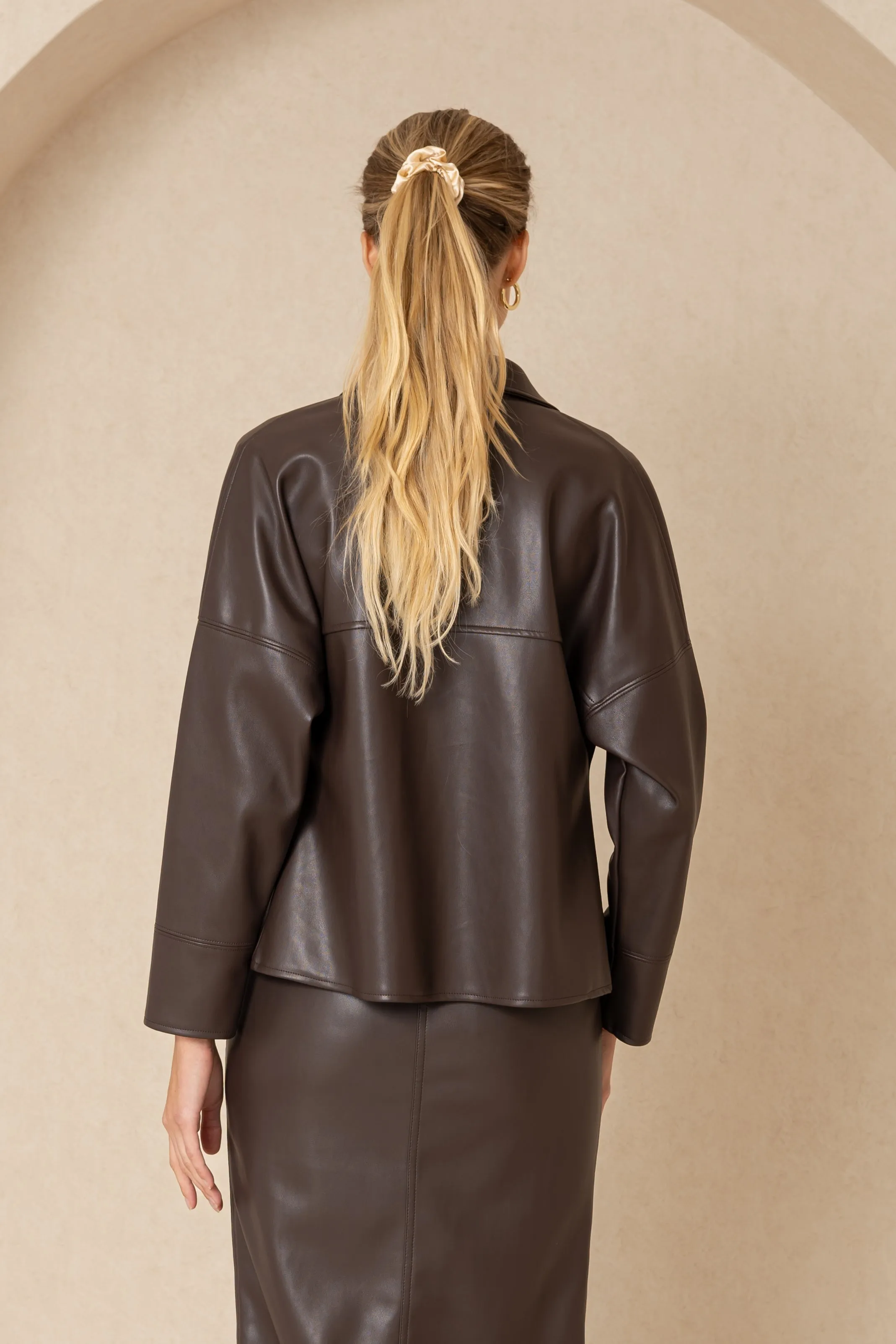 Brown Leather Jacket