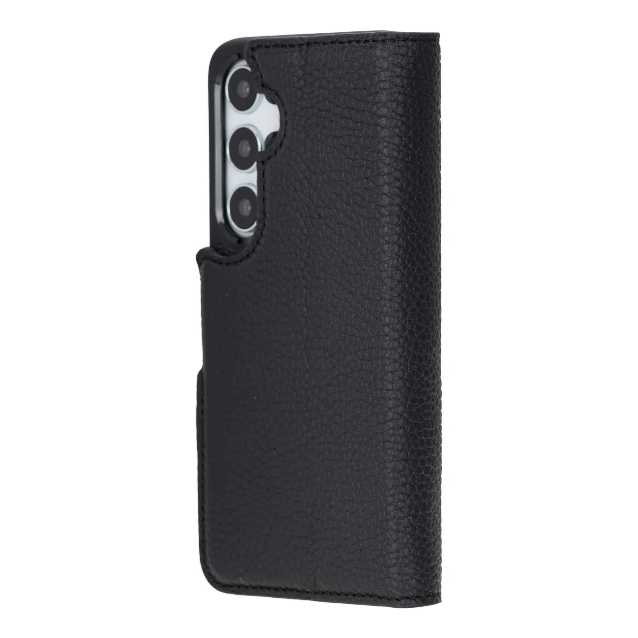 Carter Samsung Galaxy S24  Wallet Case, Pebble Black