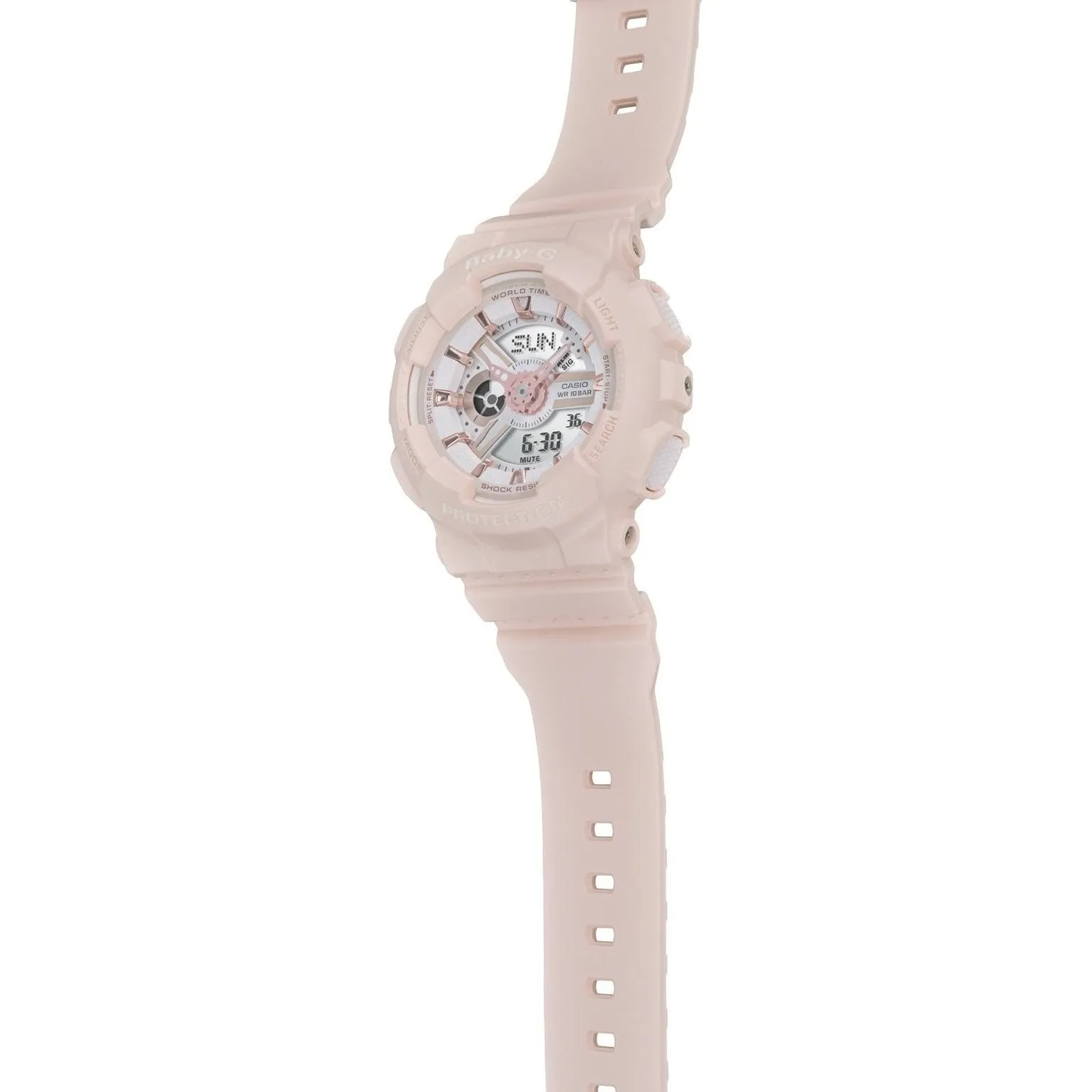 Casio BABY-G Pastel Pink Ladies Watch - BA110RG-4A