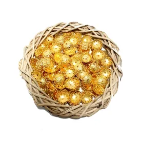 CCB wide Cap for DIY Craft, Trousseau Packing or Decoration (Pack of360 Pcs (Approx)), Golden - 11659