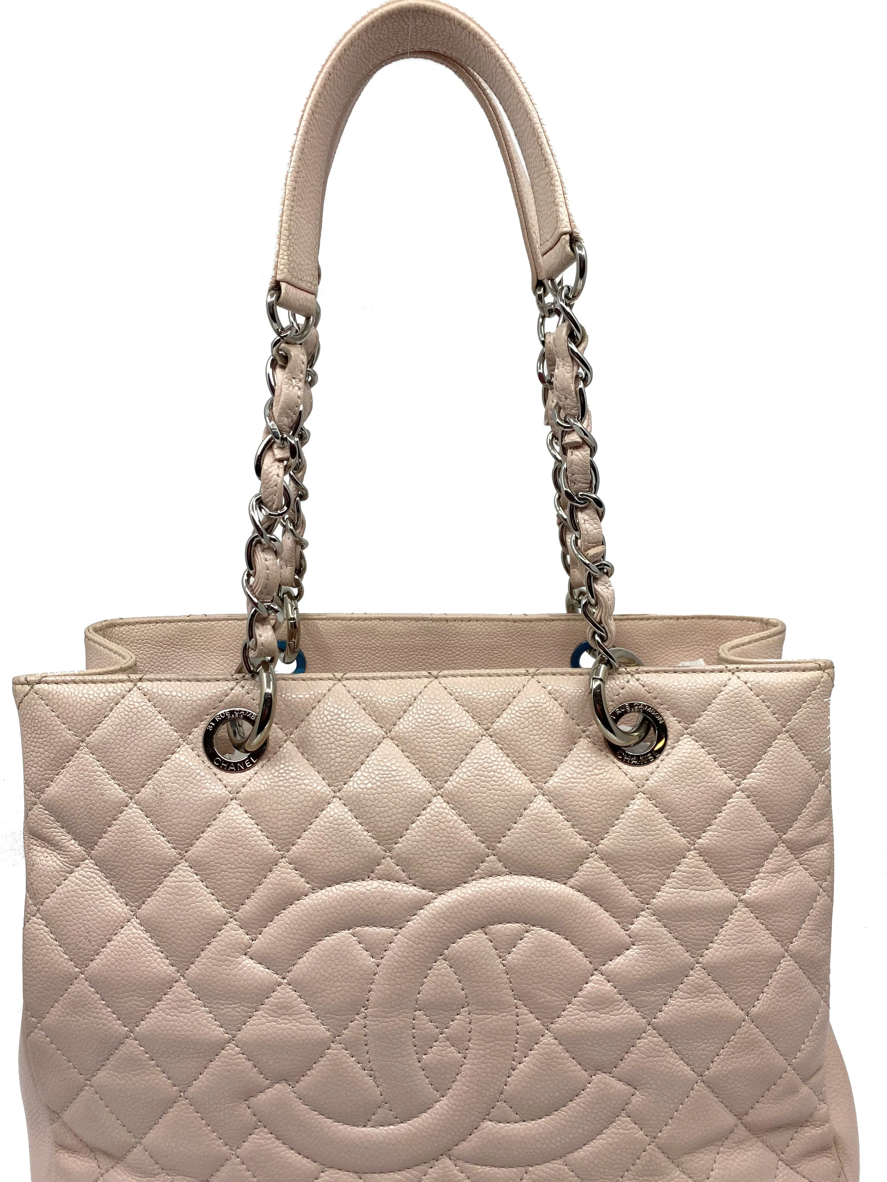 Chanel Caviar Quilted Grand Shopping Tote GST Bag