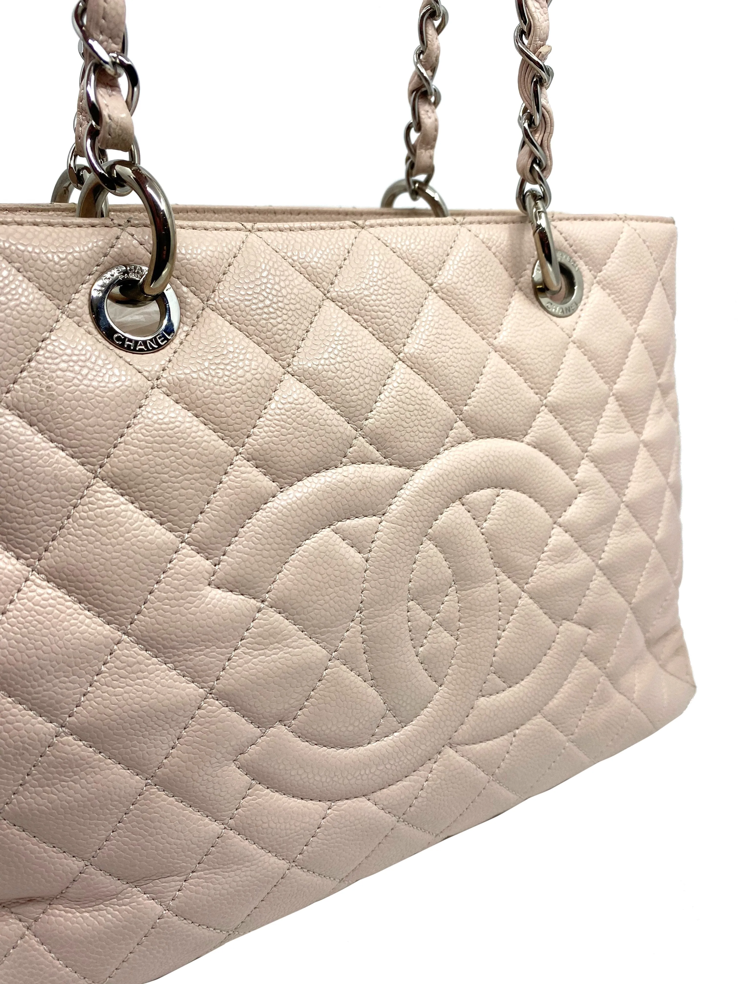 Chanel Caviar Quilted Grand Shopping Tote GST Bag