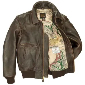 Cockpit USA Mens Modified Raider Leather Flight Jacket SIZE SMALL Final Sale - Ships Same Day