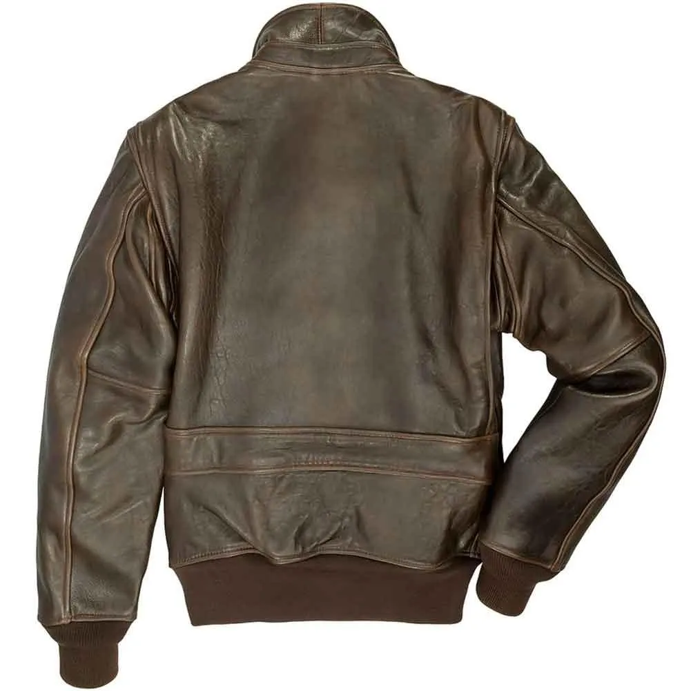 Cockpit USA Mens Modified Raider Leather Flight Jacket SIZE SMALL Final Sale - Ships Same Day