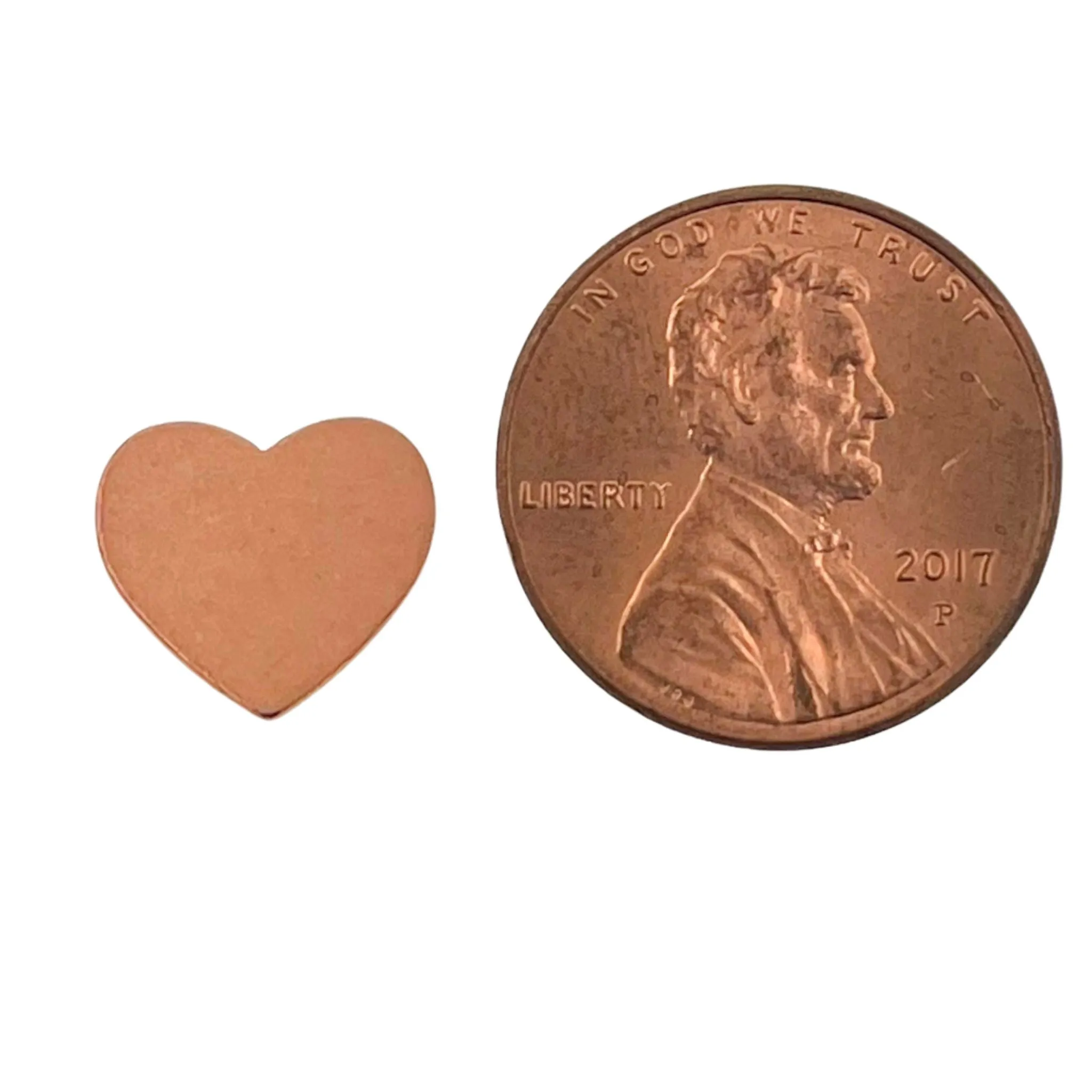 Copper Blank Heart Pendant / SBB0188