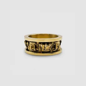 Crown Band Ring (Gold)