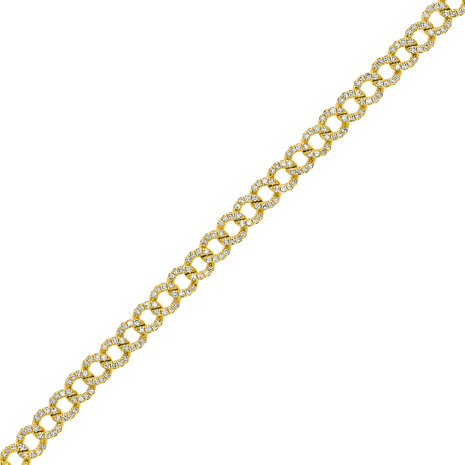 Diamond Cuban Link Bracelet