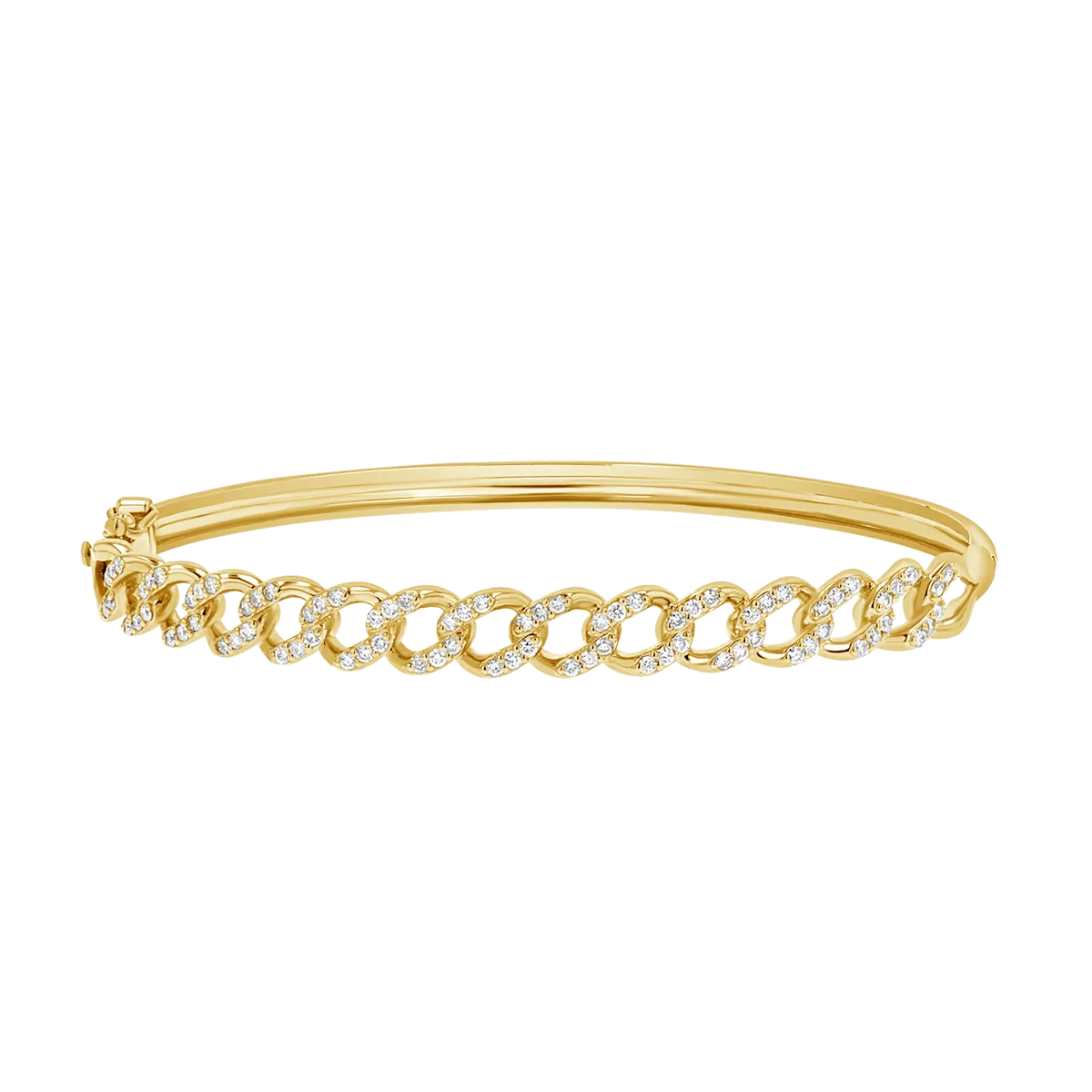 Diamond Pave Cuban Bracelet