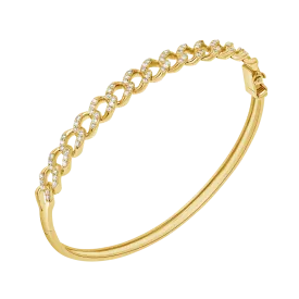 Diamond Pave Cuban Bracelet