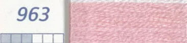DMC Six Strand Embroidery Floss Columns 1, 2, and 3 on DMC chart