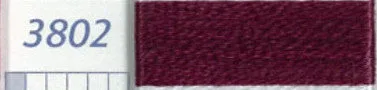 DMC Six Strand Embroidery Floss Columns 4, 5, and 6 on DMC chart