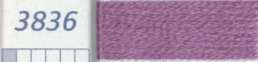 DMC Six Strand Embroidery Floss Columns 4, 5, and 6 on DMC chart