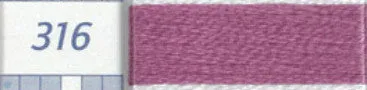 DMC Six Strand Embroidery Floss Columns 4, 5, and 6 on DMC chart