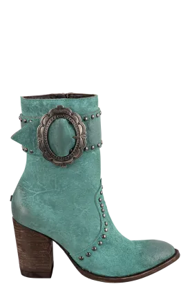 Double D Ranch by Old Gringo Women's Leather Segovia Boots - Turquoise