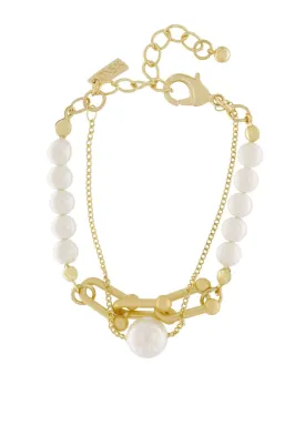 Double Pearl Bracelet