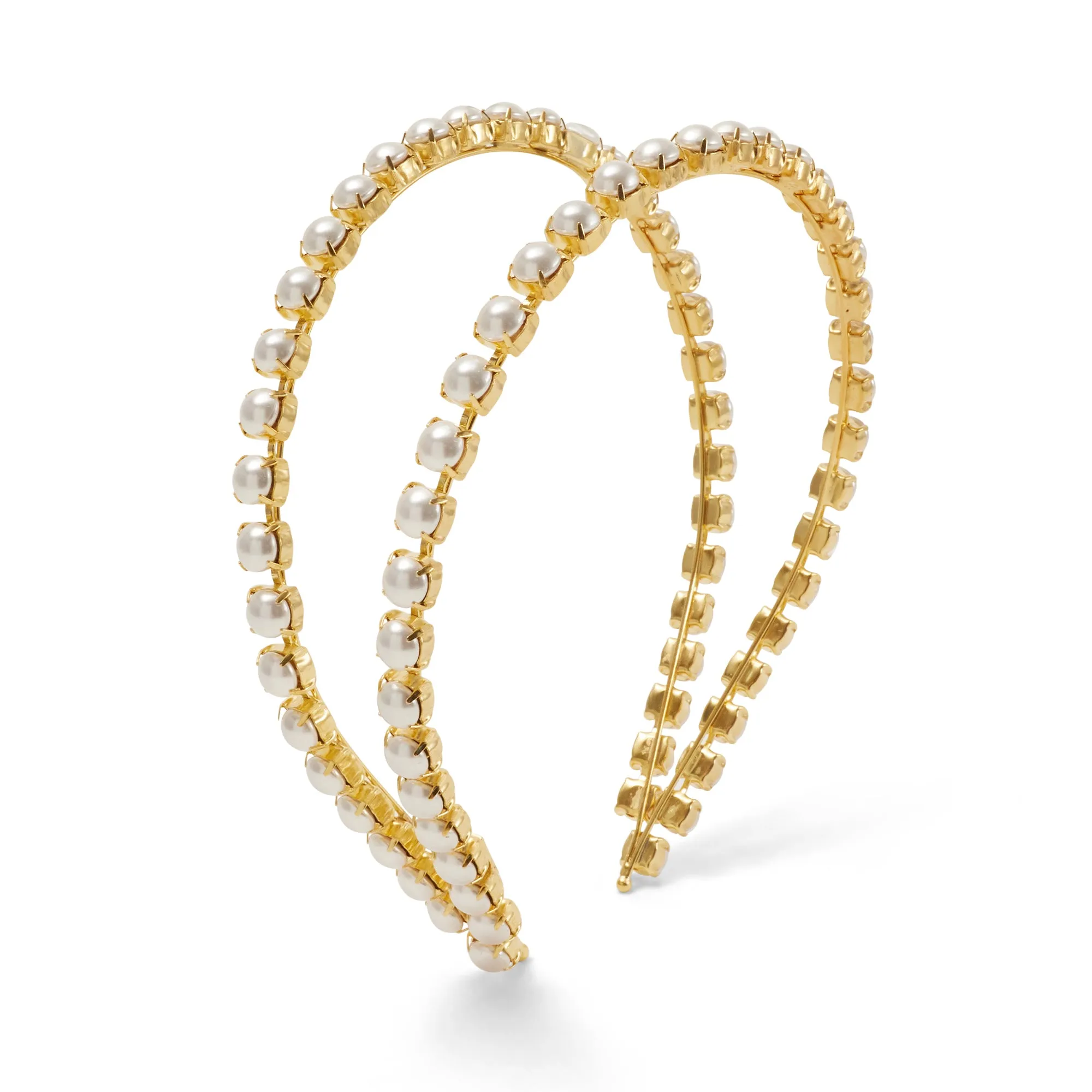 Double Strand Pearl Headband