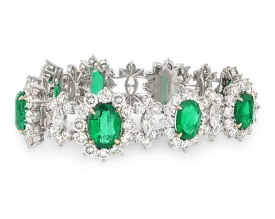 Emerald Bracelet, 23.38 Carats