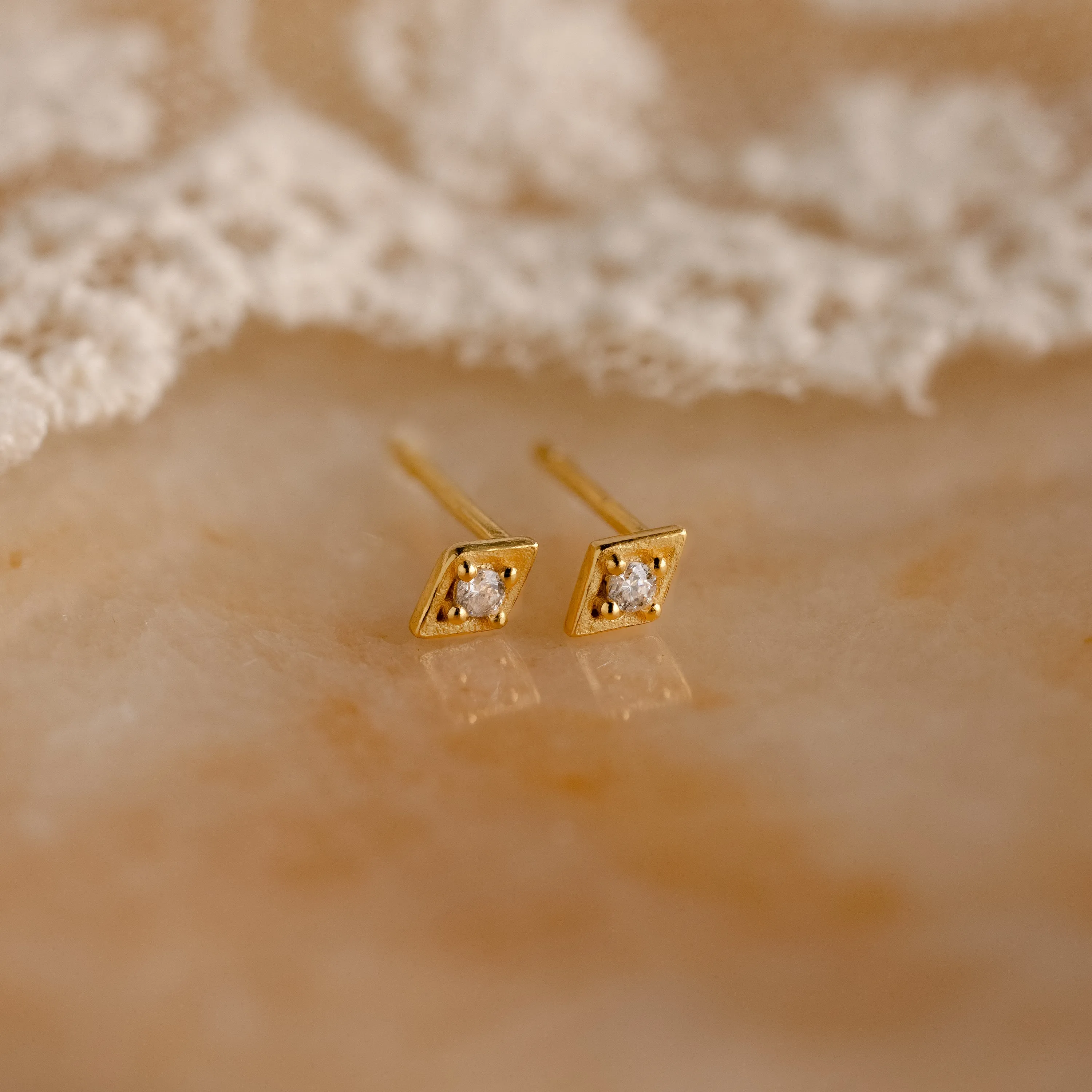 Ericka Diamond Studs