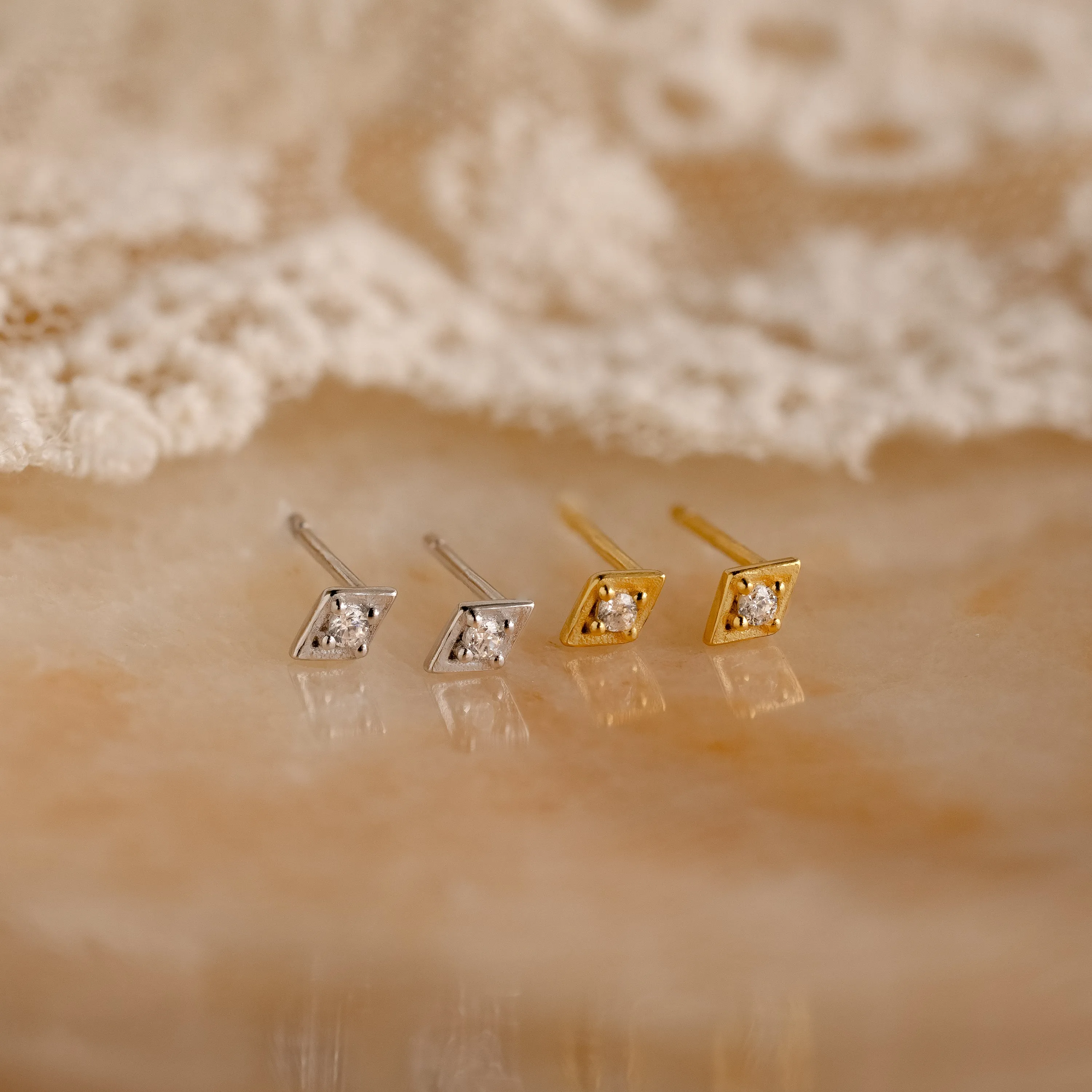 Ericka Diamond Studs