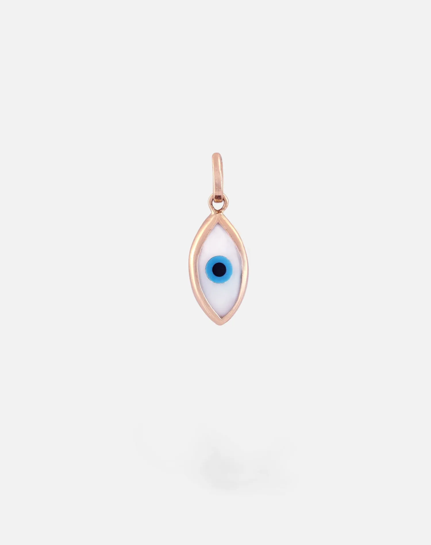 Evil Eye Charm Pendant – Marquise