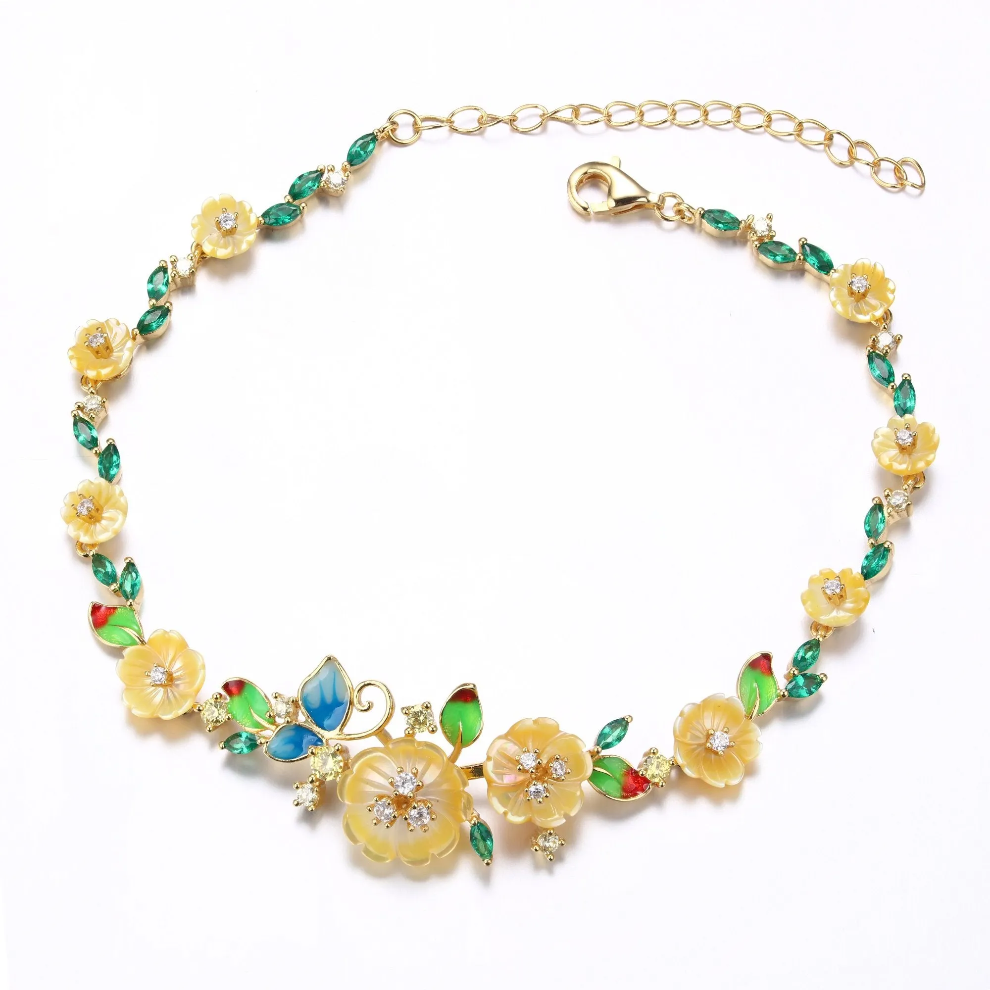 Fall Flowers Bracelet